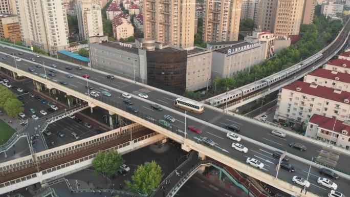 4K原素材-上海地铁3号线、4号线