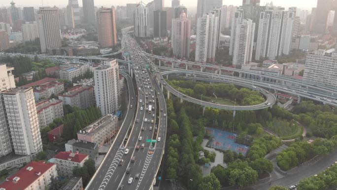 上海内环路高架-延安高架立交