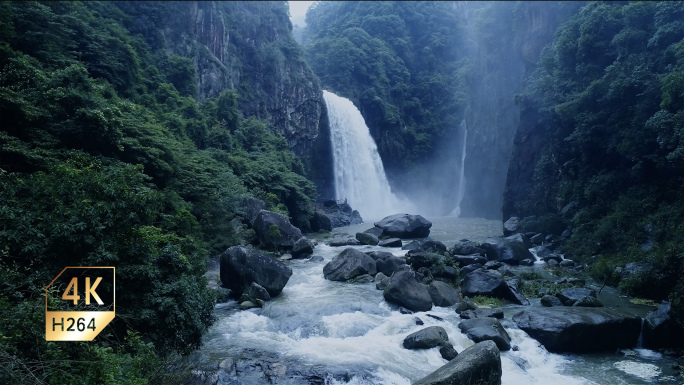 【原创航拍】4K高清航拍九鲤湖景区