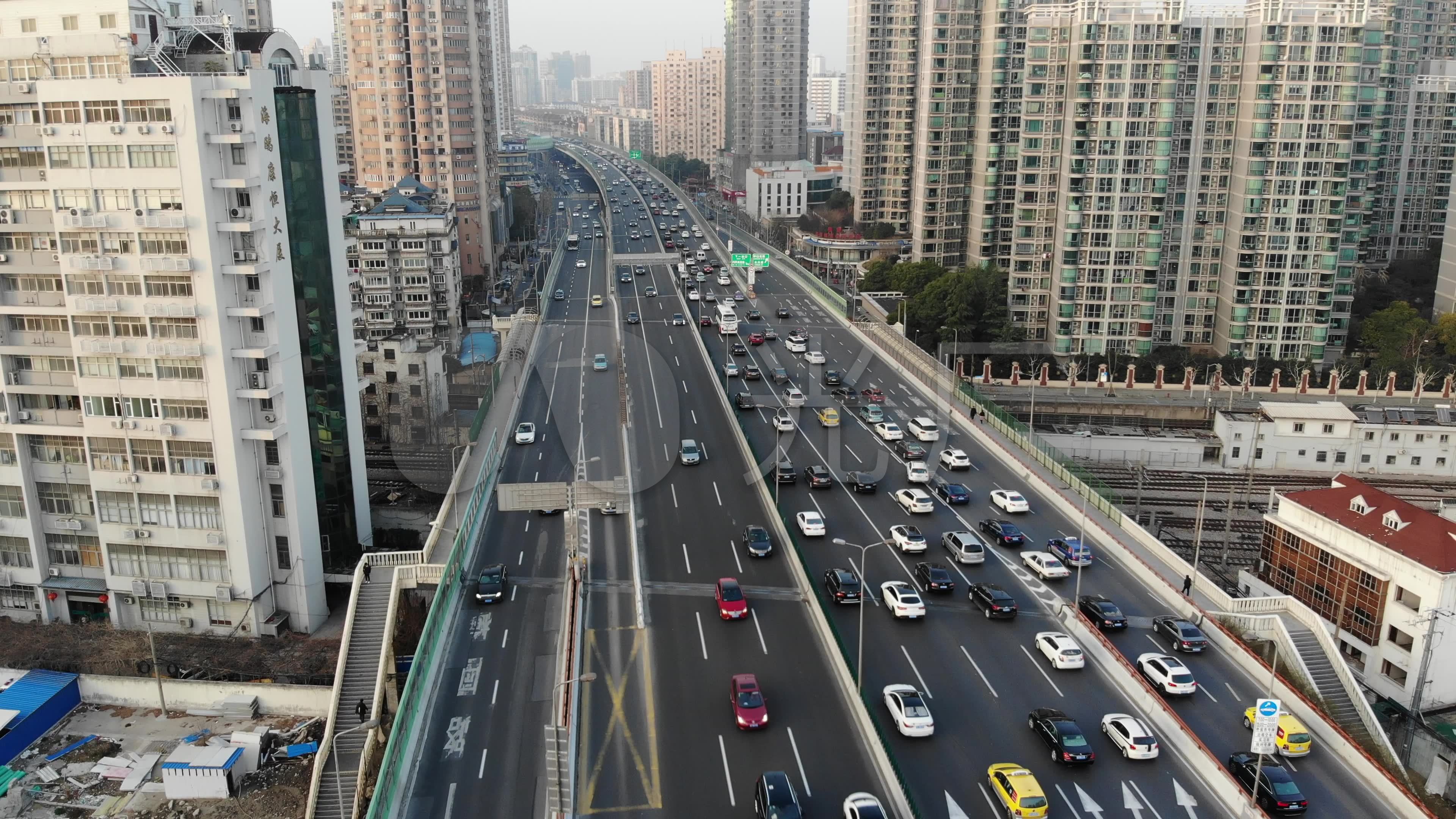 上海城市公路高清图片下载-正版图片500768160-摄图网