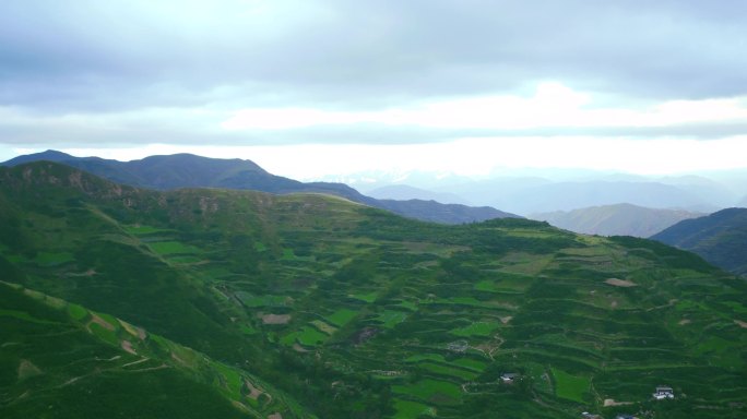 定西岷县4K航拍