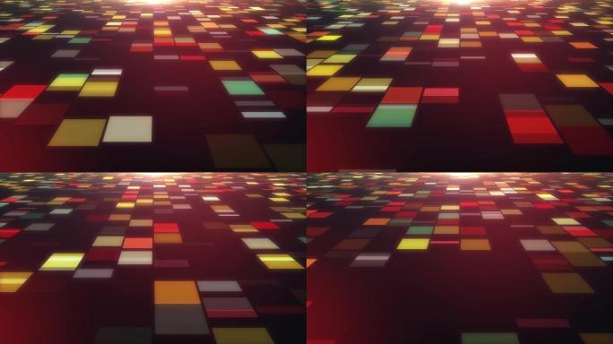 方格方块节奏动画A