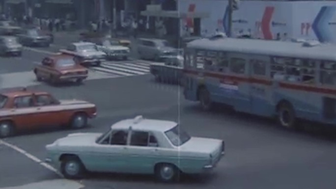 60年代日本东京街头