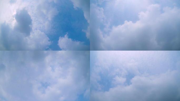 白云流动延时摄影