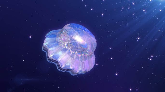 3D水母透明通道