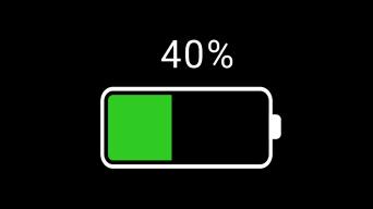 电池百分比充电4k(带通道)视频素材