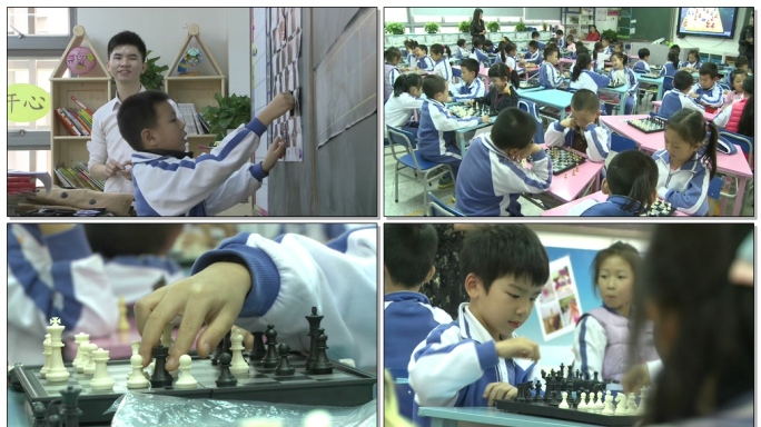 校园小学生趣味课堂国际象棋围棋