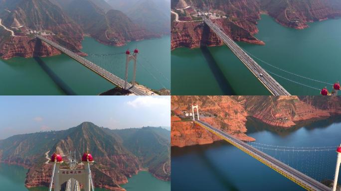 刘家峡大桥4K航拍