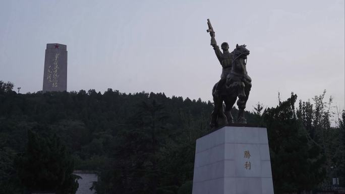 济南英雄山-英雄纪念碑延时
