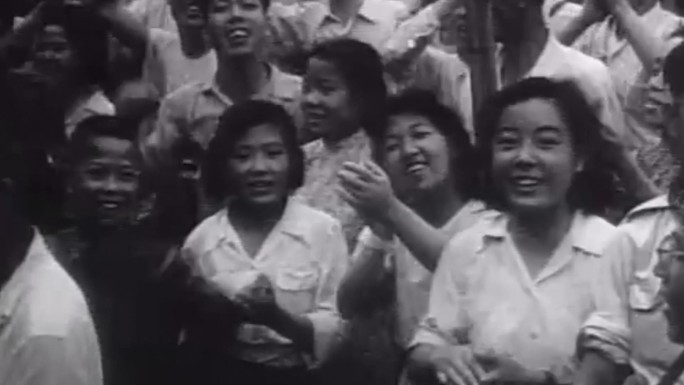 1949各族人民欢庆解放