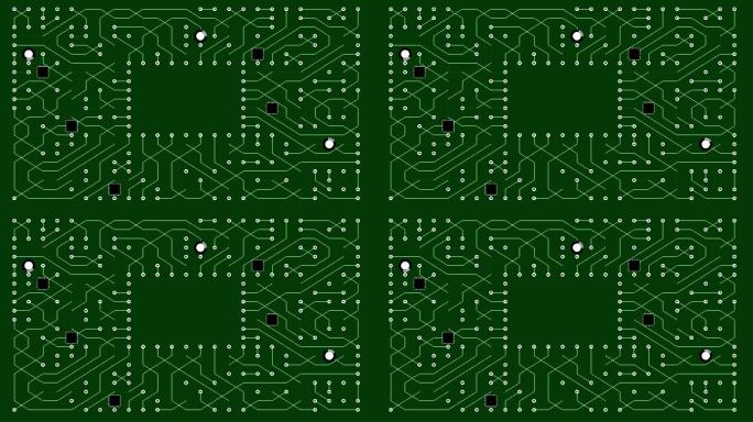 电路板动画