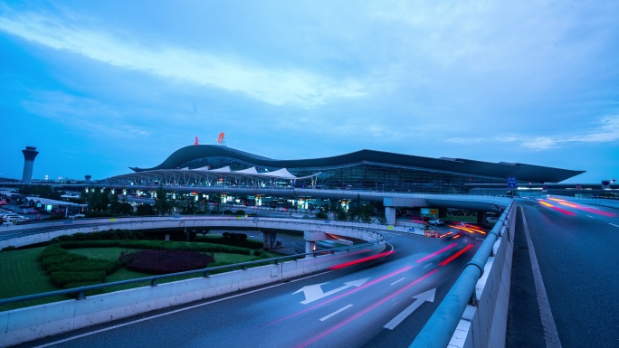 长沙-黄花国际机场-日转夜-固定延时
