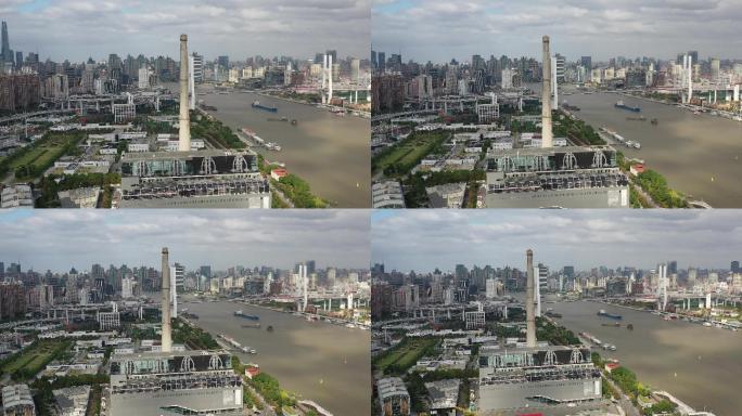 4K原素材-航拍上海当代艺术博物馆