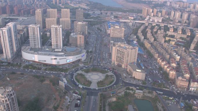 大连华南广场航拍log