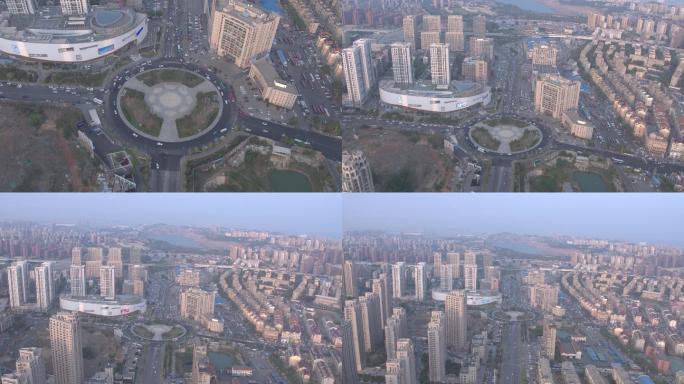 大连华南广场航拍log