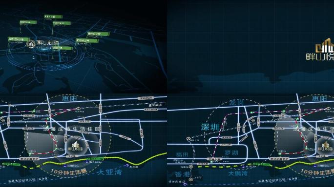 【原创】惠州粤港澳大湾区平面交通区位