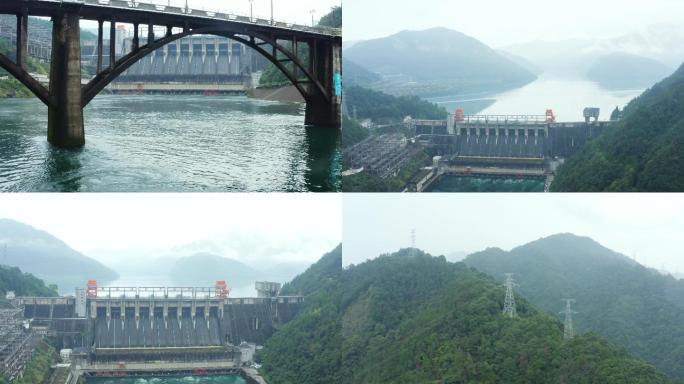 新安江水电站航拍4Klog