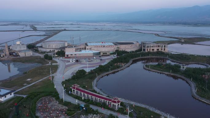 4K-原素材-运城盐池航拍