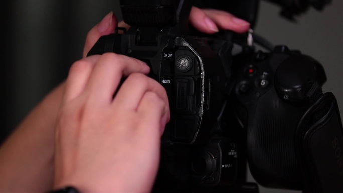 摄像机特写