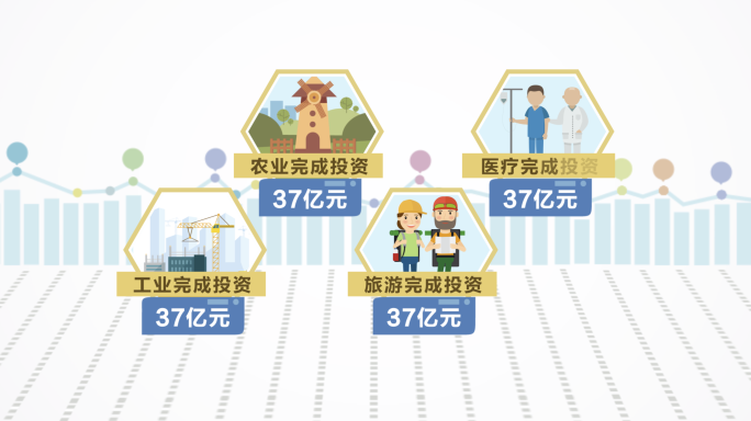 经济类MG动画AE模版