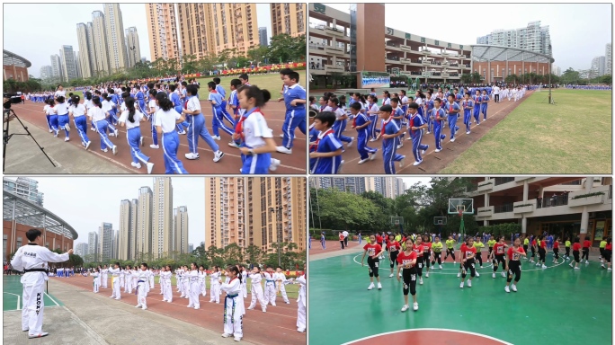深圳学校学生阳光体育全民运动