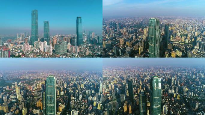 【原创】4k城市航拍--长沙国金大厦