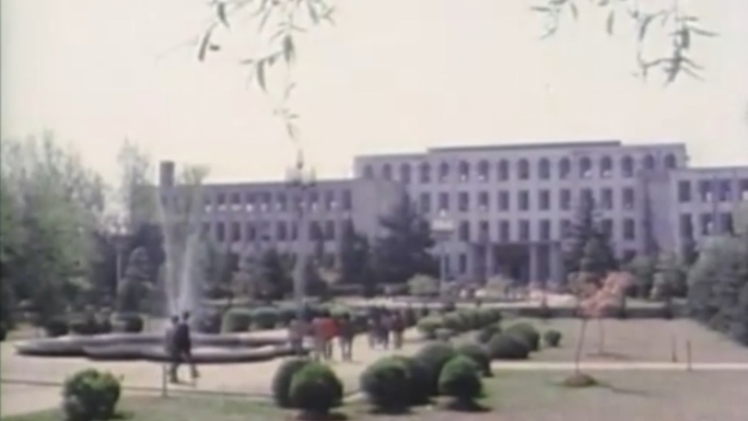 80年代华中科技大学校园