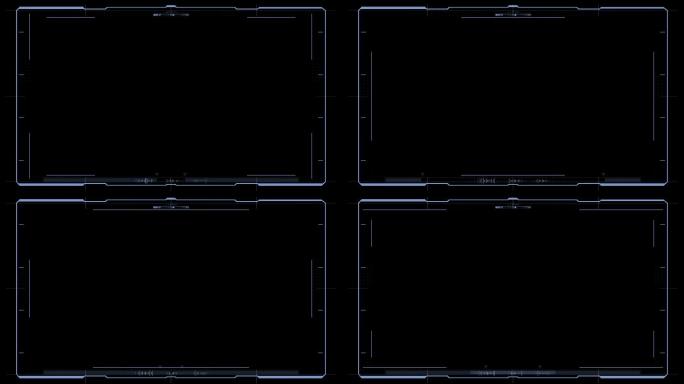 4K带动画科技边框17