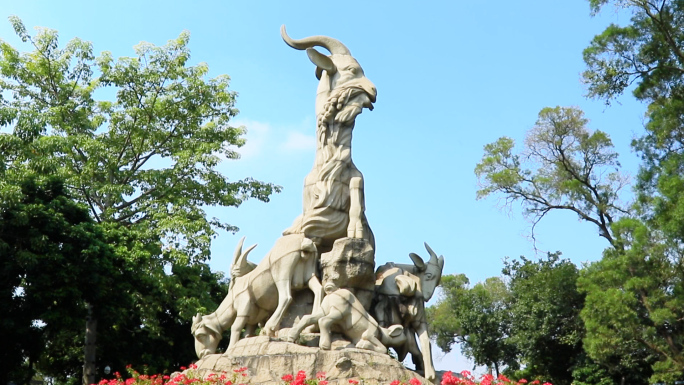 广州越秀公园-实拍视频