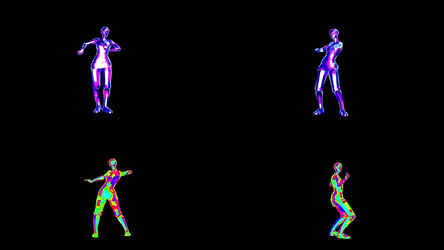 机器人跳舞动感节奏