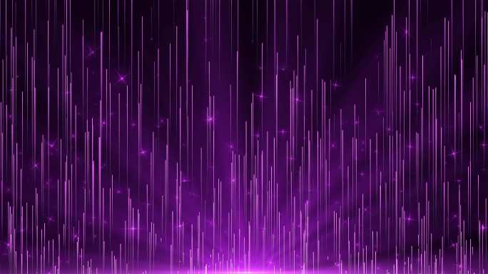 【原创】4K唯美浪漫紫色上升粒子视频素材