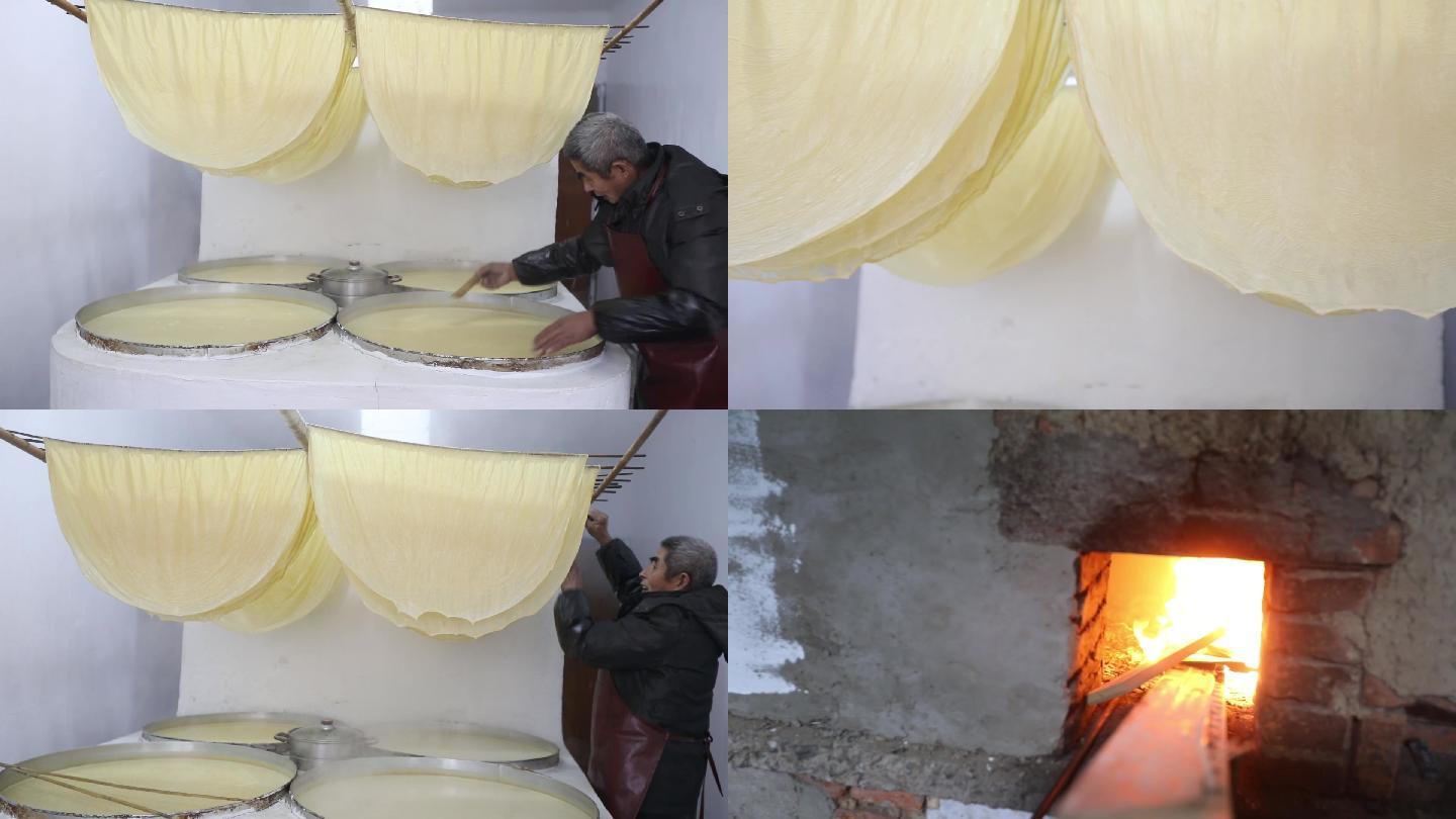 火锅豆皮制作