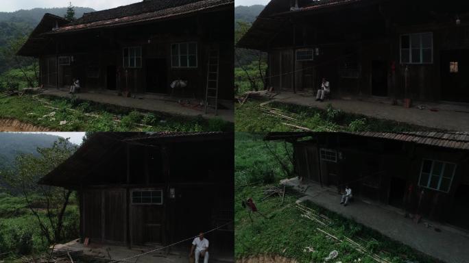 树风景山水山树木树林空镜头