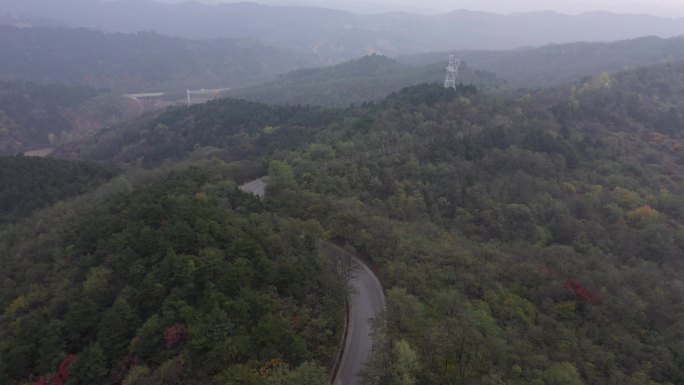 4K-原素材-太行山秋景