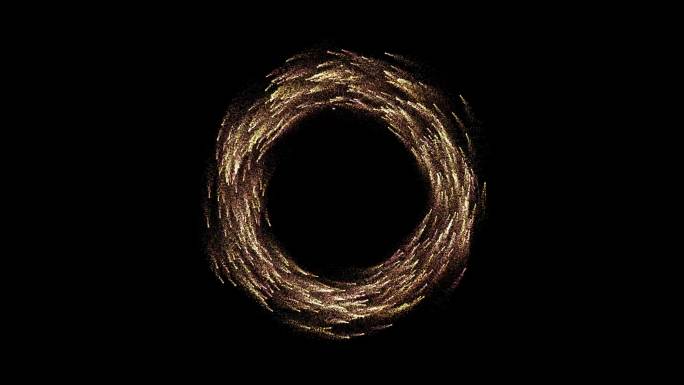粒子火球圆环缠绕循环A