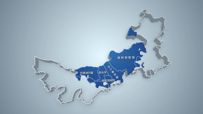 内蒙古地图