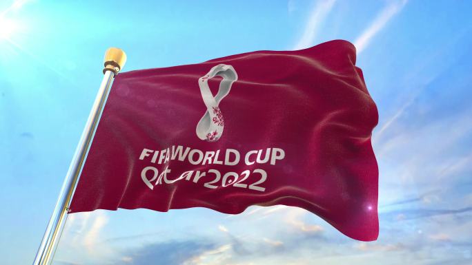 【4k】2022年卡塔尔世界杯旗帜