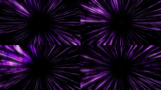【原创】高贵紫色循环光线穿梭AE视频