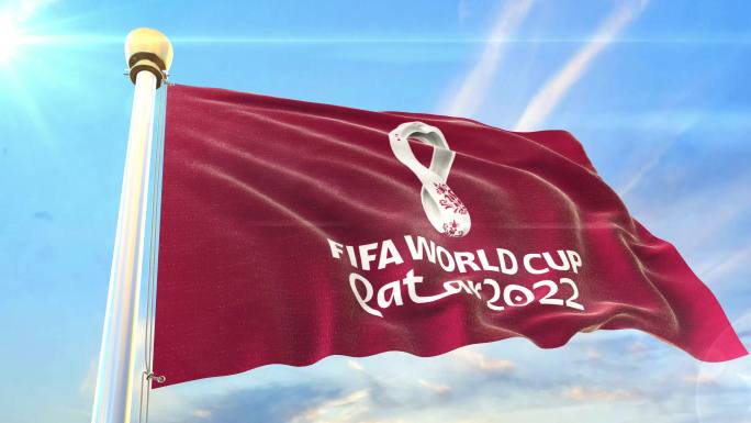 【4K】2022年卡塔尔世界杯旗帜2