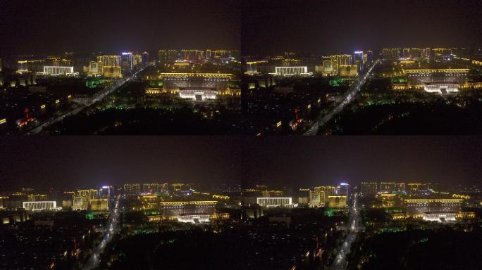 4K-原素材-安阳城市夜景