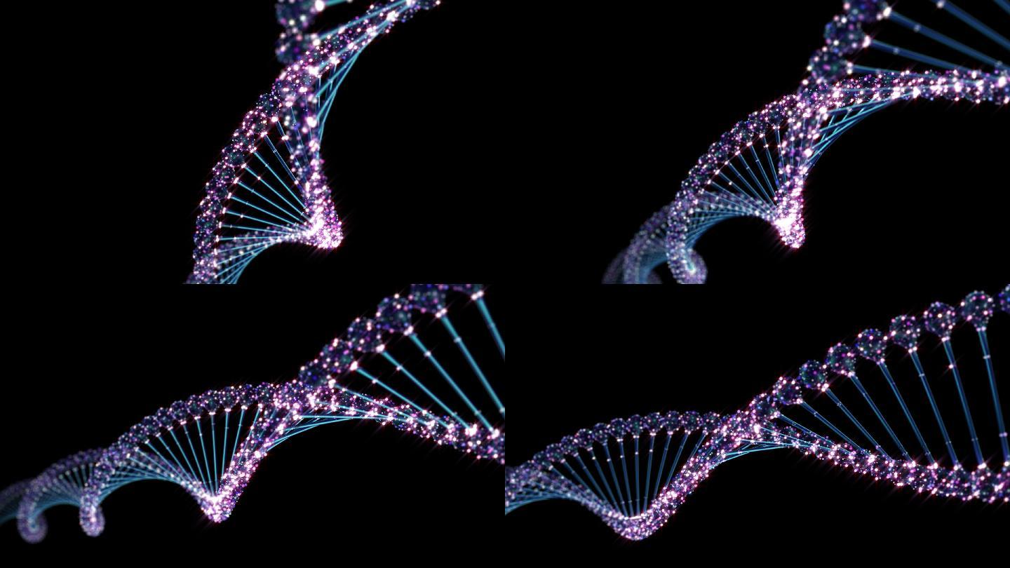 DNA螺旋线带通道4K
