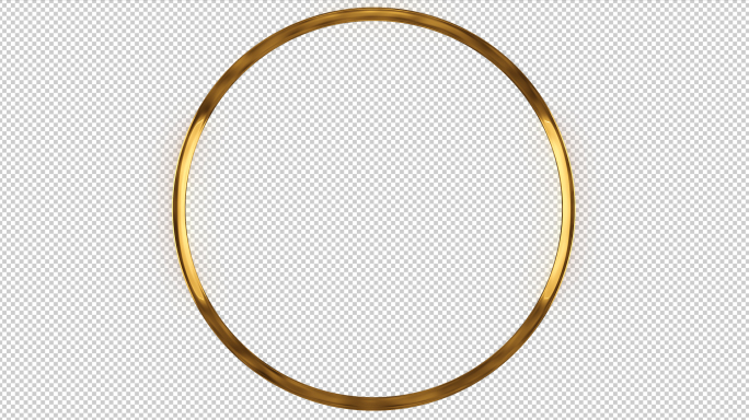 金色圆环Alpha