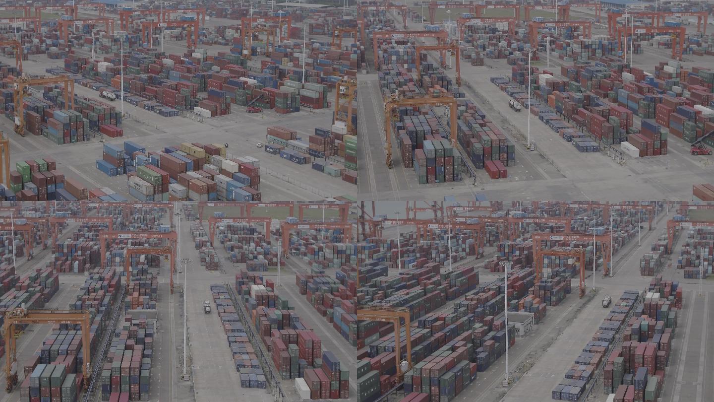 国际贸易广西北部湾港钦州港区集装箱码头
