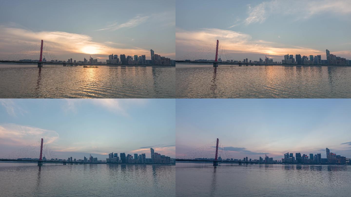 杭州钱江三桥延时