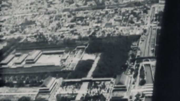 20年代航拍紫禁城