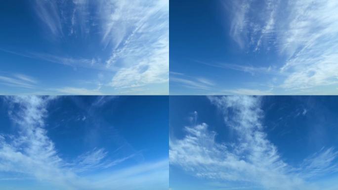 背景视频素材、蓝天白云
