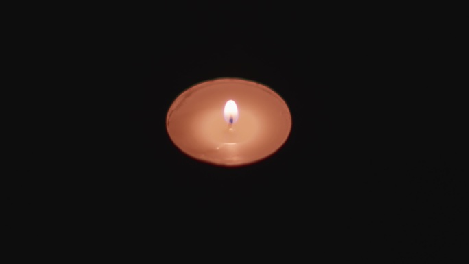 4K蜡烛燃烧视频素材