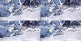 雪山背景视频素材下载 雪山背景ae模板下载 Vj师网