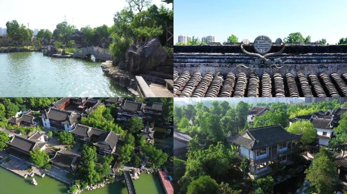 中国古典徽式建筑苏州经典古典园林