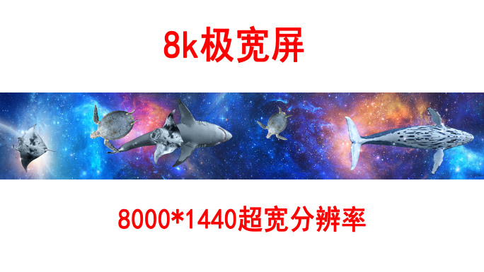 天幕星空海底世界8k（01）-无缝循环